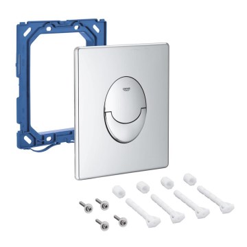 GROHE 42304000 - Betätigungsplatte SKATE AIR 156 × 197 mm glänzender Chrom