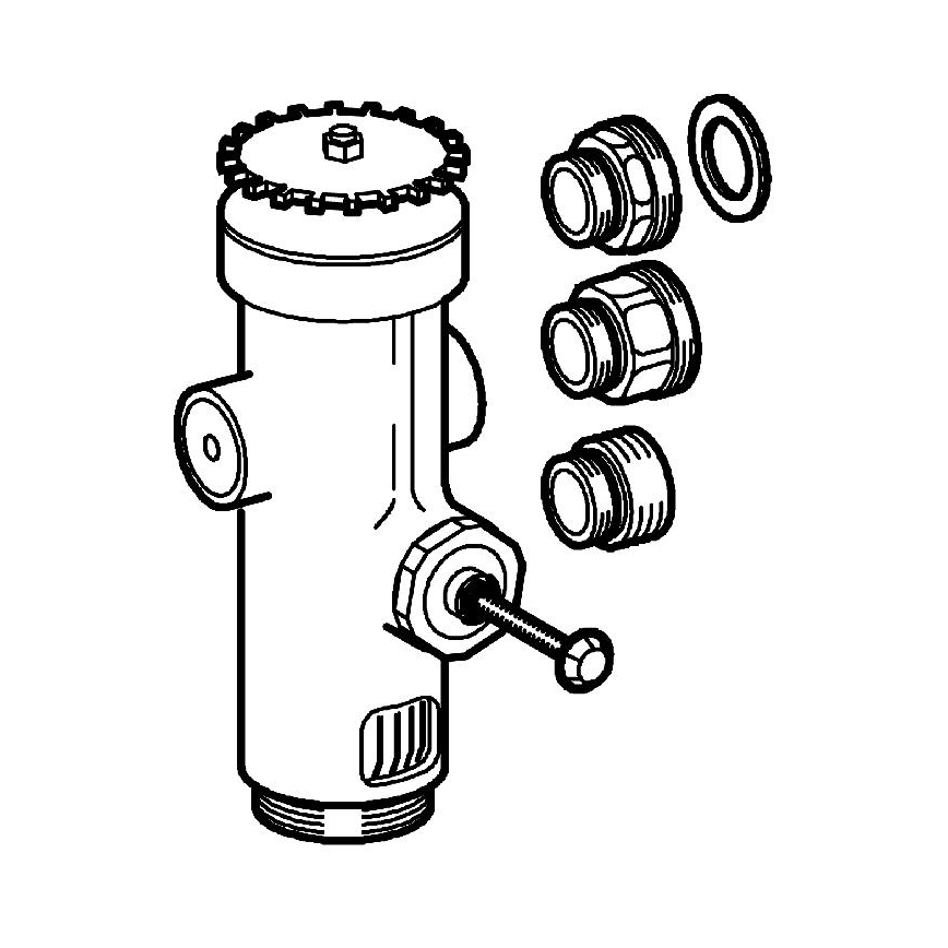 GROHE 43996000 - Druckspüler RONDO 3”