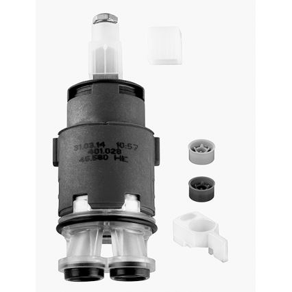 GROHE 46580000 - 28 mm Keramikkartusche, Keramik / Glanzchrom