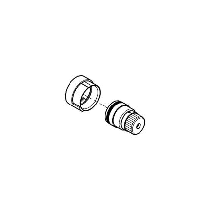 GROHE 47167000 - Anschlagring und Einstellmuttern GROHTEMPGROHTHERM Chrom