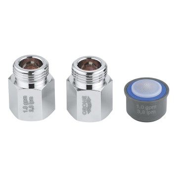 GROHE 48189000 - Wasserspar-Set G 38” glänzender Chrom