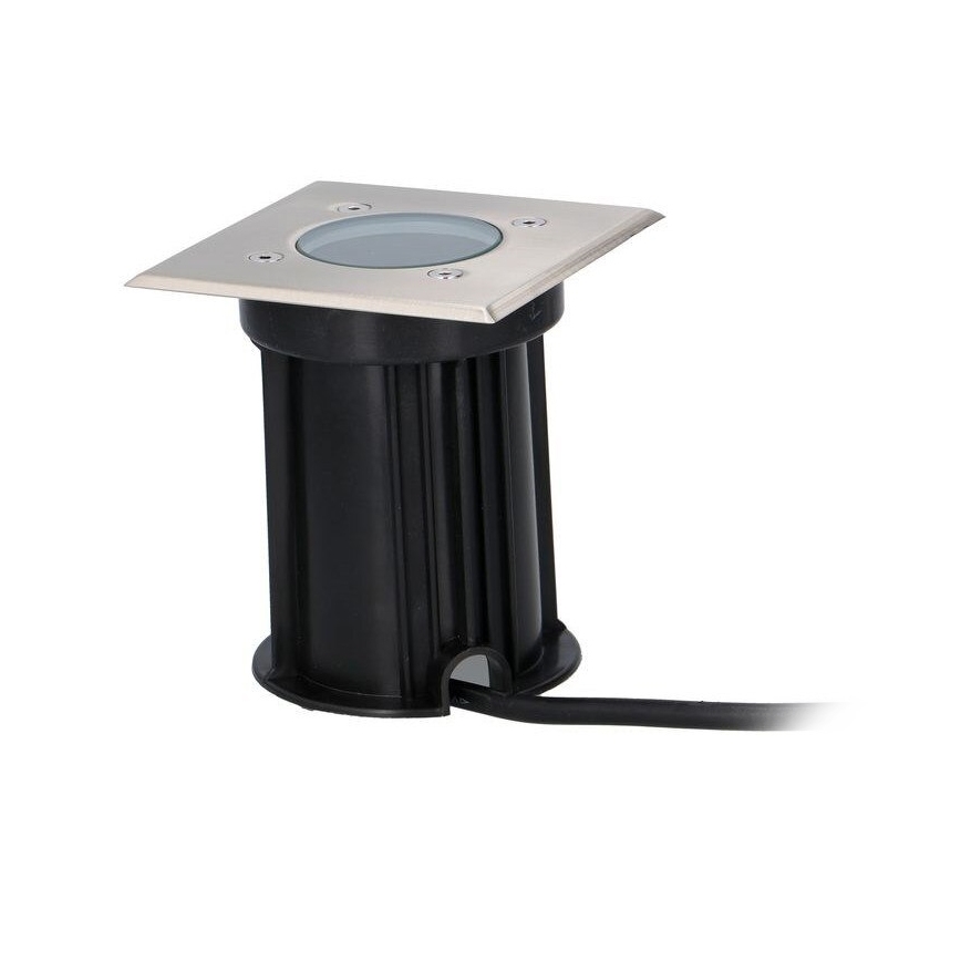 Grundig 07540 - LED Bodeneinbaustrahler 1xGU10/4W/230V IP65 quadrat