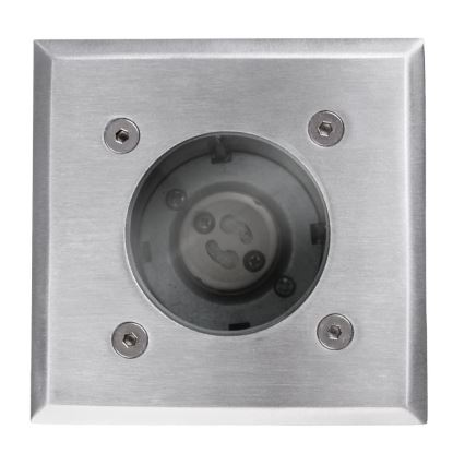 Grundig 07540 - LED Bodeneinbaustrahler 1xGU10/4W/230V IP65 quadrat