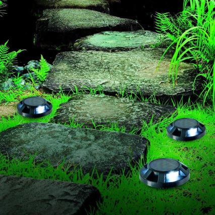 Grundig 12338 - LED Solarleuchte 3xLED/1xAAA 600 mAh