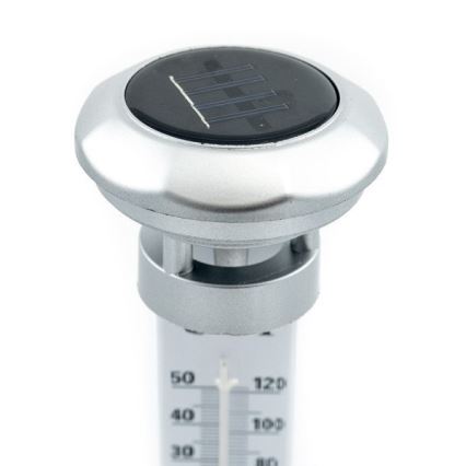 Grundig 89640 - LED-Solarlampe mit Thermometer LED/1,2V 600 mAh IP44