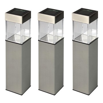 Grundig 90048 - SET 3x Solar-LED-Lampe/5,5x28cm 1xAAA 600 mAh