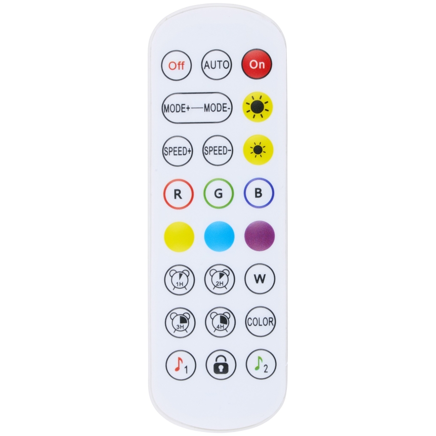 Grundig - LED RGB dimmbare Stehlampe LED/5W/5V + Fernbedienung