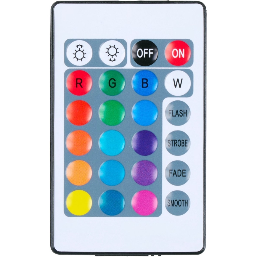 Grundig - LED RGBW dimmbare Tischlampe LED/0,7W/5V schwarz + Fernbedienung