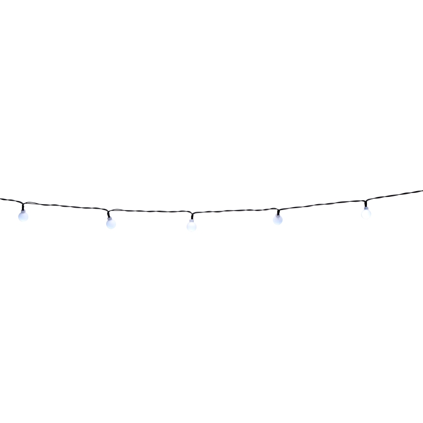 Grundig - LED Solar-Lichterkette 100xLED/8 Funktionen 16,85m warmweiß