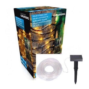 Grundig - LED Solar-Lichterkette 10m LED/1,2V 600mAh