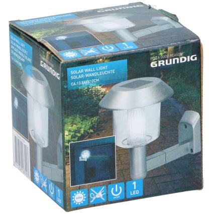 Grundig - LED Solar-Wandleuchte LED/1,2V