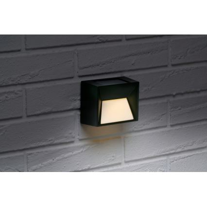 Grundig - LED-Solar-Wandleuchte LED/3,7 V 500 mAh IP44