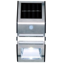 Grundig - LED Solare Wandleuchte mit Sensor 1xLED IP44