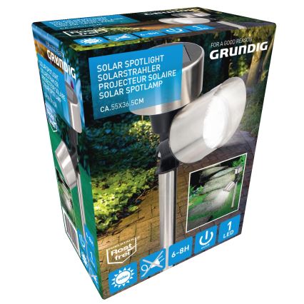 Grundig - LED Solarlampe LED/1,2V