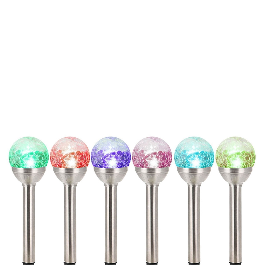 Grundig - LED-Solarleuchte 1xLED/1,2V 600 mAh mehrfarbig