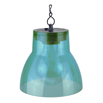 Grundig - LED Solarleuchte LED/1xAAA blau