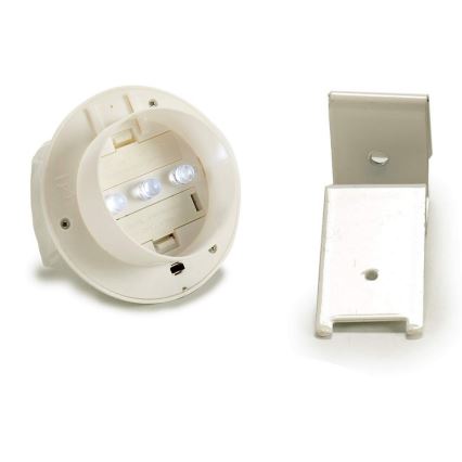 Grundig - LED-Solarleuchte mit Halterung 3xLED/1xAA 600 mAh