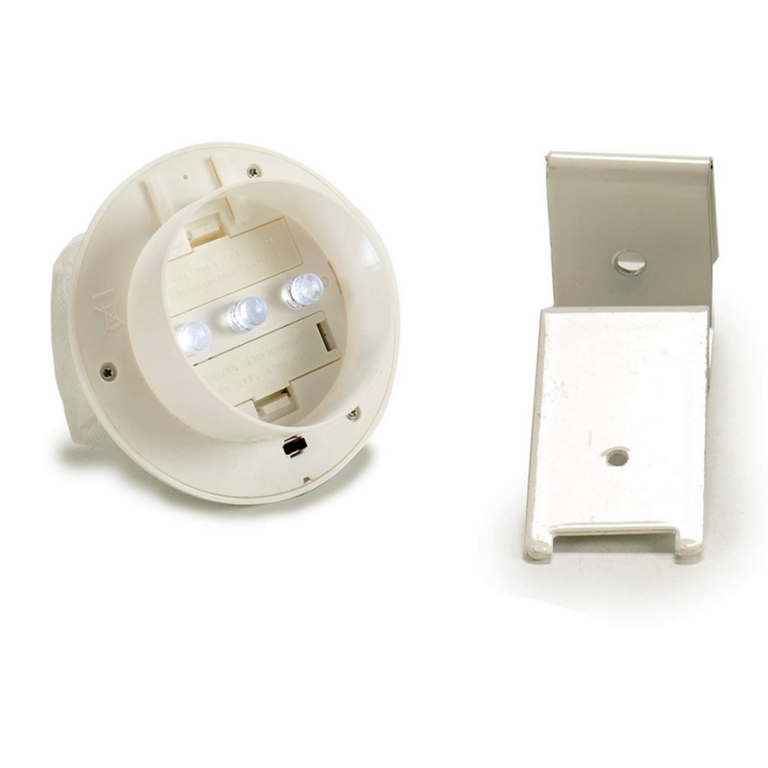 Grundig - LED-Solarleuchte mit Halterung 3xLED/1xAA 600 mAh