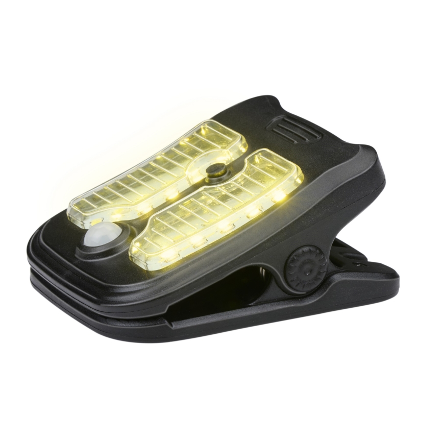 Grundig - LED-Solarleuchte mit Sensor CLIP-ON LED/4W/3,7V IP44