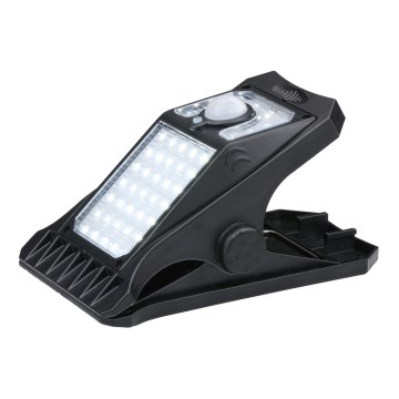 Grundig - LED-Solarleuchte mit Sensor CLIP-ON LED/9W/3,7V IP44