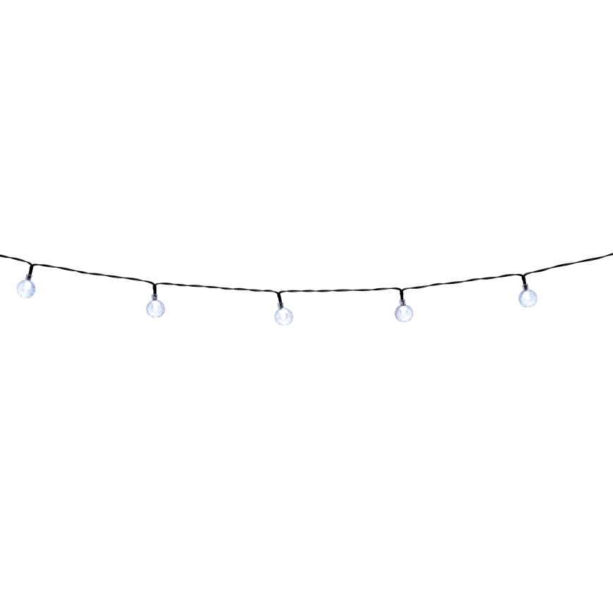 Grundig - LED-Solarlichterkette 100xLED/8 Funktionen 15m warmweiβ