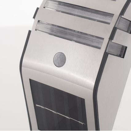 Grundig - LED Solare Wandleuchte mit Sensor 1xLED IP44