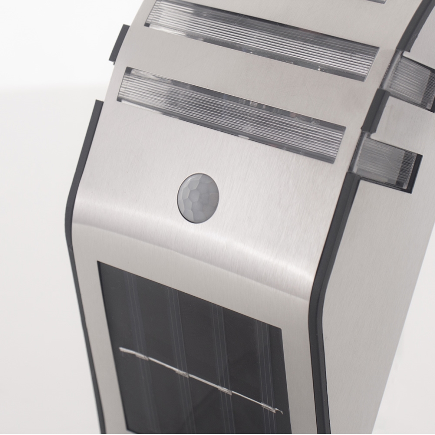 Grundig - LED Solare Wandleuchte mit Sensor 1xLED IP44