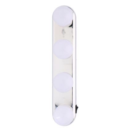 Grundig - LED-Spiegelbeleuchtung 4xLED/4xAA