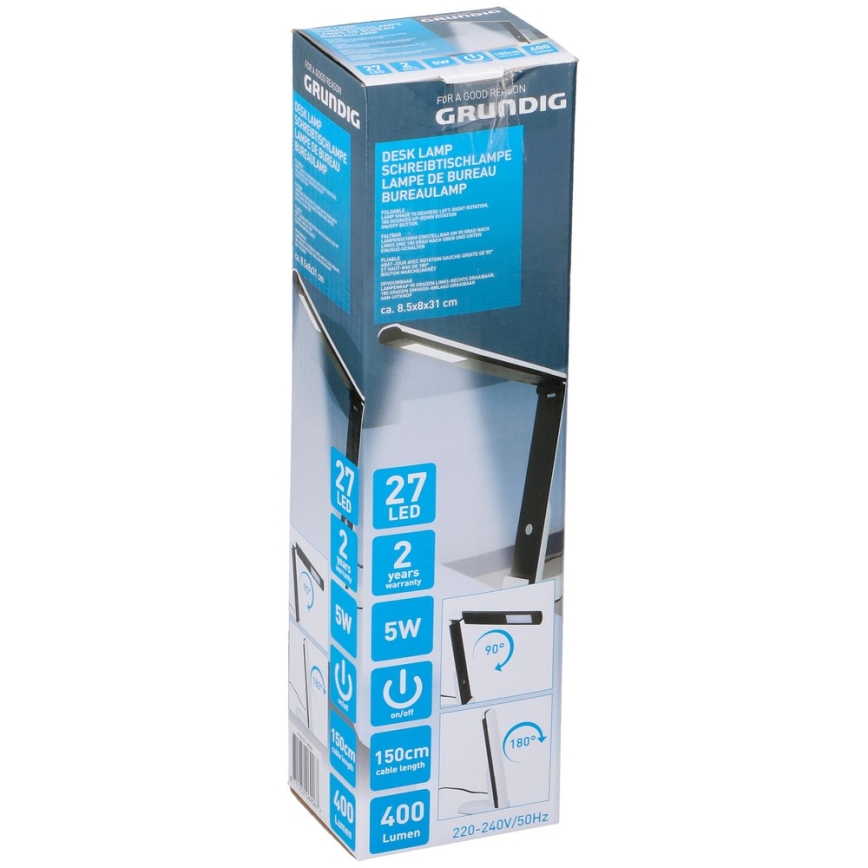 Grundig - LED Tischlampe 27xLED/5W/230V