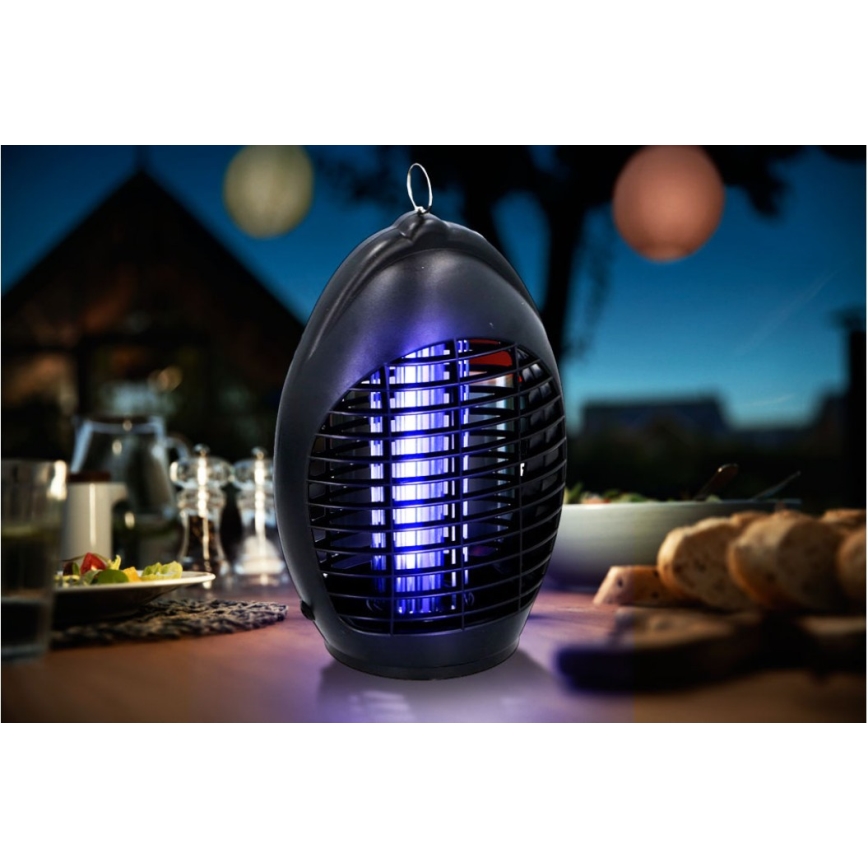 Grundig - LED UV Außenlampe mit Insektenfalle LED/1W/230V