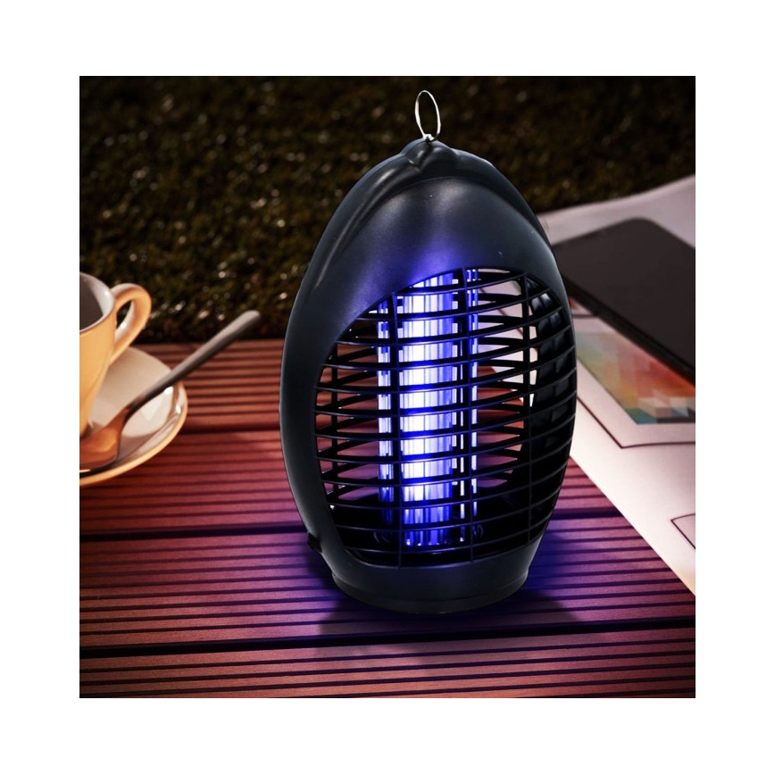 Grundig - LED UV Außenlampe mit Insektenfalle LED/1W/230V