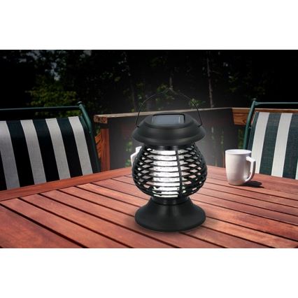Grundig - LED UV Solarlampe mit Insektenfalle LED/1W/1,2V IPX4