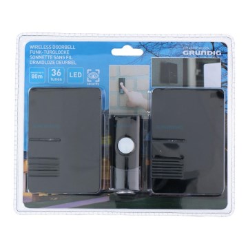 Grundig - SET 2x Drahtloser Türklingel auf Batterie