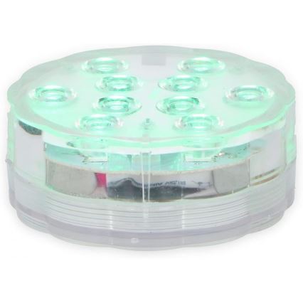 Grundig - 3er-Set dimmbare RGBW-LED-Leuchten, 3 W, 3× AAA, IP65, inkl. Fernbedienung