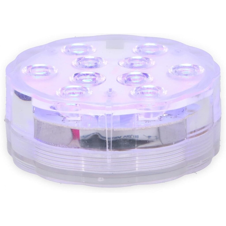 Grundig - 3er-Set dimmbare RGBW-LED-Leuchten, 3 W, 3× AAA, IP65, inkl. Fernbedienung