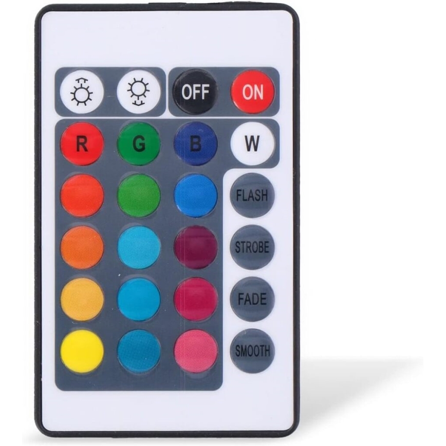 Grundig - 3er-Set dimmbare RGBW-LED-Leuchten, 3 W, 3× AAA, IP65, inkl. Fernbedienung