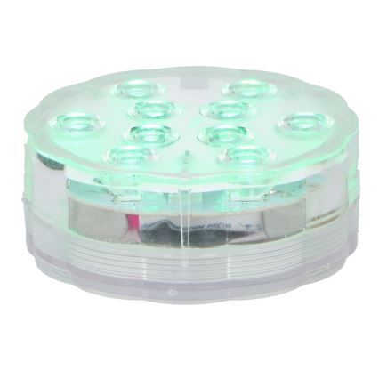 Grundig - SET 3x LED RGB Außen Einbaubeleuchtung 3xLED/9xAAA IP65