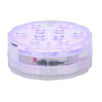 Grundig - SET 3x LED RGB Außen Einbaubeleuchtung 3xLED/9xAAA IP65