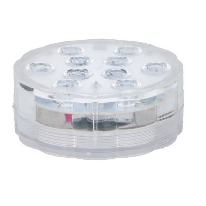 Grundig - SET 3x LED RGB Außen Einbaubeleuchtung 3xLED/9xAAA IP65