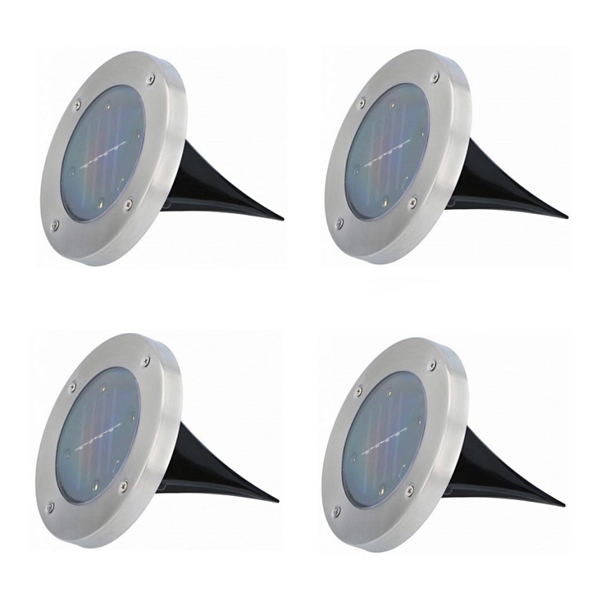 Grundig - SET 4x LED Solarleuchte LED/1W/1,2V 600 mAh IP65