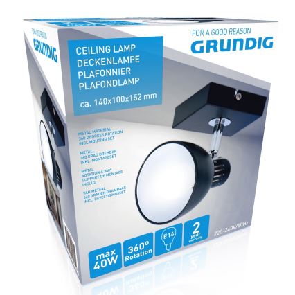 Grundig - Strahler 1xE14/40W/230V