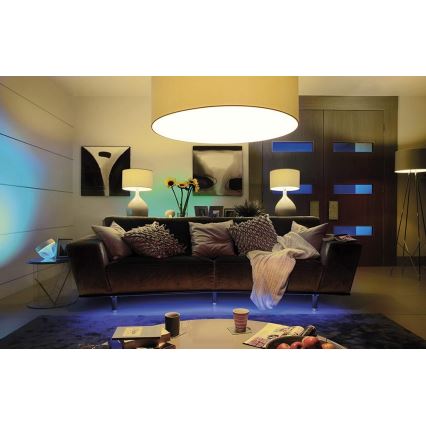 Grundset Philips HUE LUX 2xE27/9W/230V + Verbindungsgerät - HUE BRIDGE