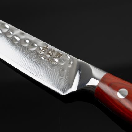 Gudaro - Damast-Universalküchenmesser MIYABI 5, 67 Lagen Stahl, Länge 12,5 cm