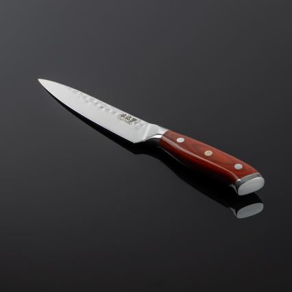 Gudaro - Damast-Universalküchenmesser MIYABI 5, 67 Lagen Stahl, Länge 12,5 cm