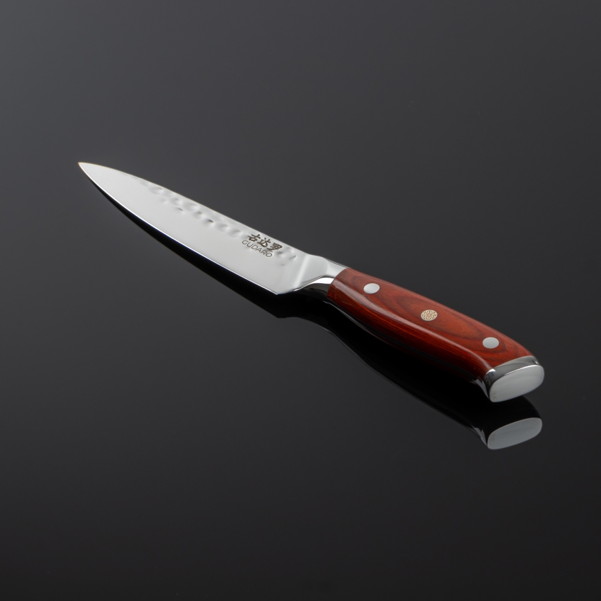 Gudaro - Damast-Universalküchenmesser MIYABI 5, 67 Lagen Stahl, Länge 12,5 cm