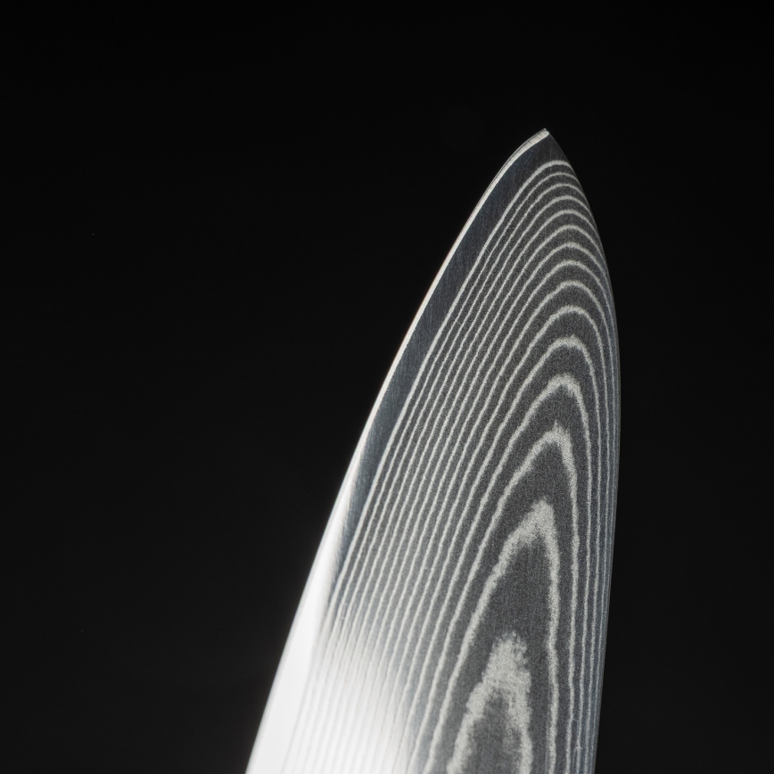 Gudaro - Damast-Kochmesser FENG 8, 67 Lagen Stahl, Klingenlänge 20 cm