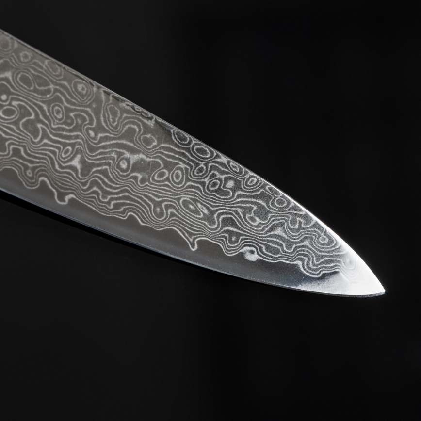 Gudaro - Damast-Küchenmesser HIKARI 3,5, aus 67 Lagen Damaststahl, Klingenlänge 9,5 cm