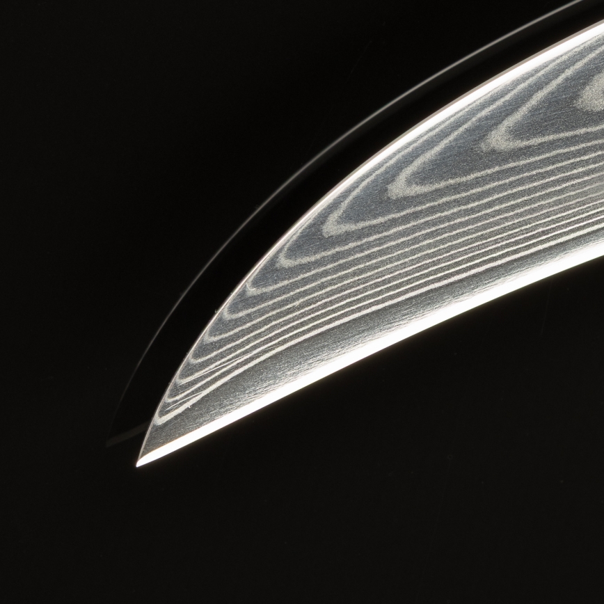 Gudaro - Damast-Obstmesser FENG 3,5, 67-lagiger Damaststahl, Klingenlänge 9,5 cm