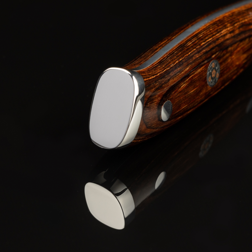 Gudaro - Damast-Obstmesser FENG 3,5, 67-lagiger Damaststahl, Klingenlänge 9,5 cm