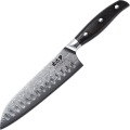 Gudaro - Damast-Santoku-Küchenmesser SHIRO 7